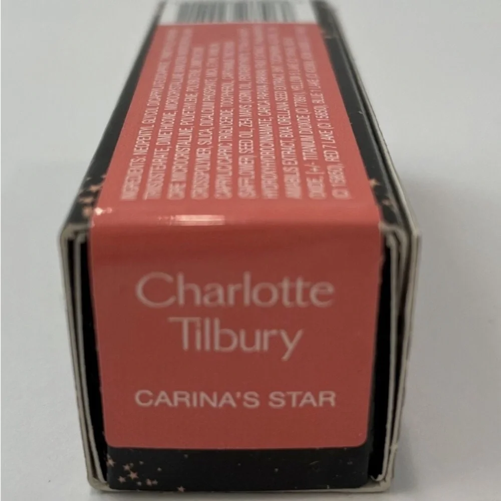 NIB CHARLOTTE TILBURY HOT LIPS REFILLABLE LIPSTICK Carina’s Star NEW SEALED 0.12